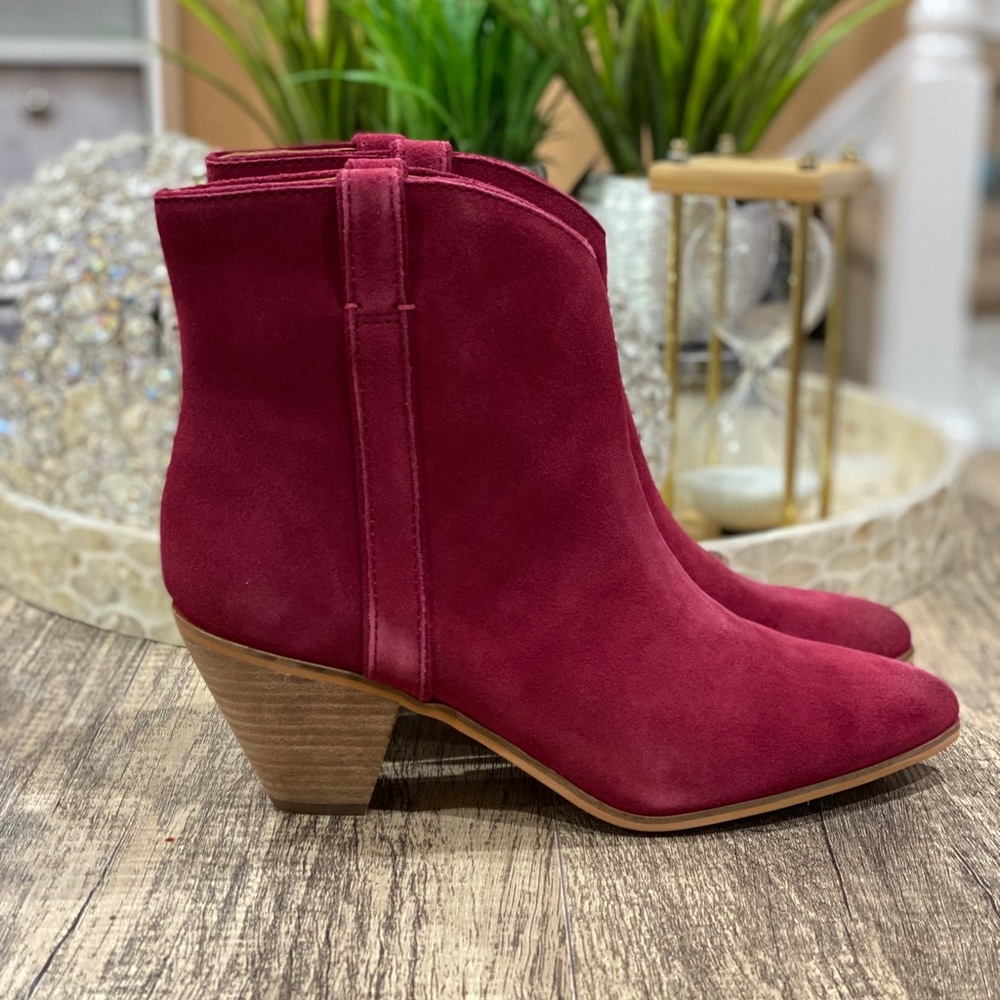 Frye and Co. Women's Maley Pull Tab Ankle Boot sz 9.5